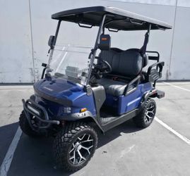 DEMO MODEL! 2025 Denago Nomad XL 4-Seater Lifted 48-Volt Lithium Street Legal LSV Golf Cart