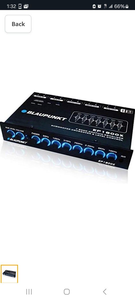 Equalizer Blaupunkt New Nuevo 