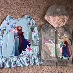 Girl 2T Frozen Character Clothes