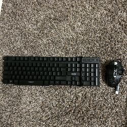 keyboard and mouse
