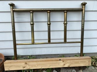Antique Brass Headboard