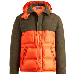 Ralph Lauren Purple Label RLX Down Wool Puffer Jacket Parka Anorak Coat