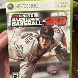 MLB 2k9 Xbox 360