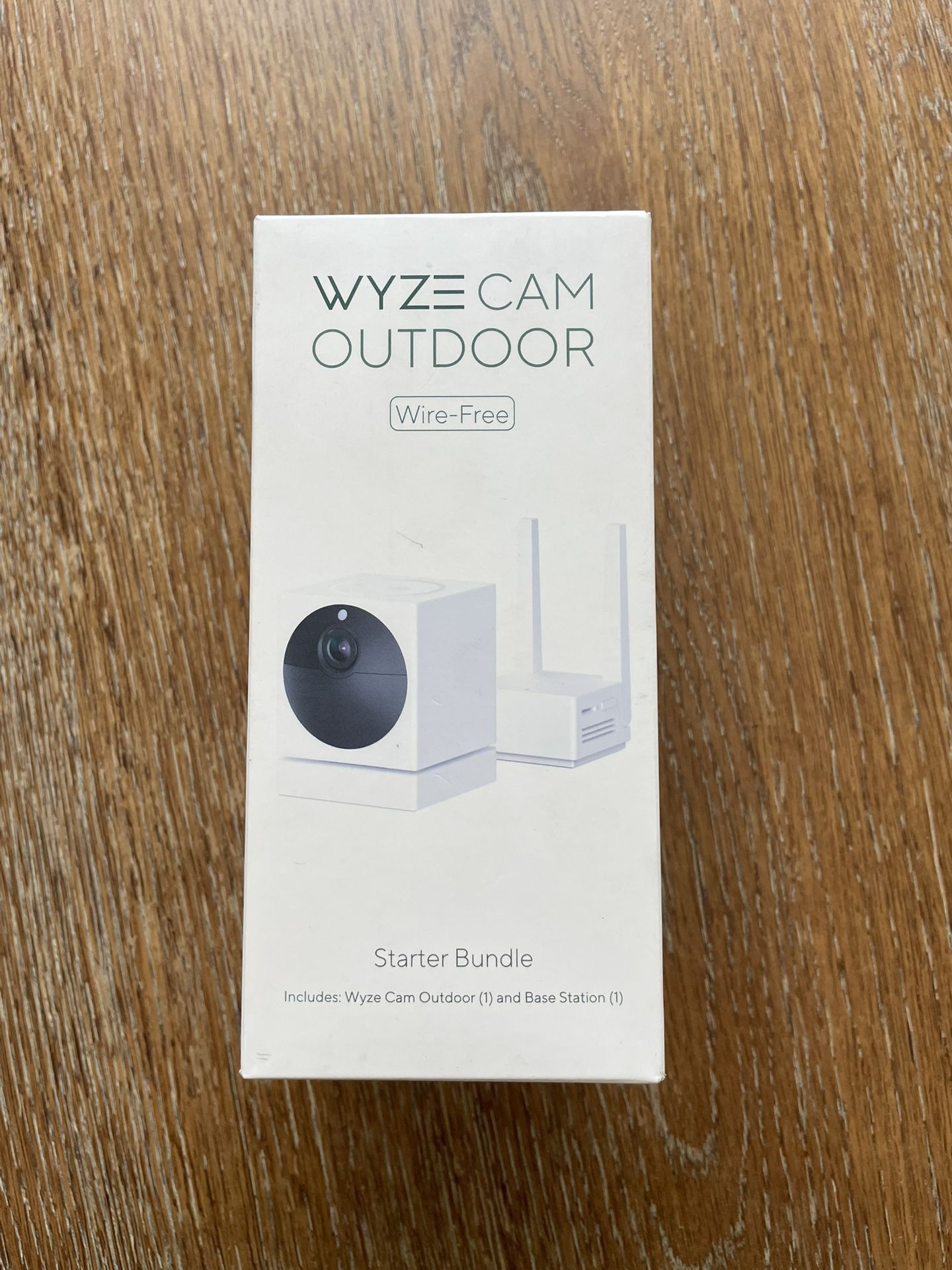 Wyze Cam Outdoor Wire-Free Starter Bundle with Base Station- Brand New Unopened