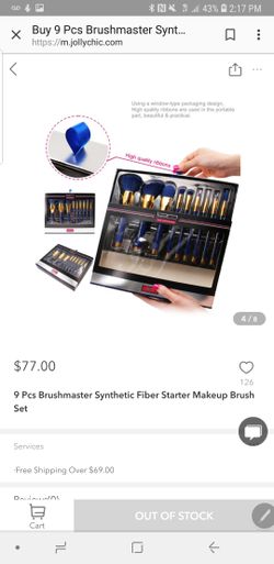 Make up brushes...