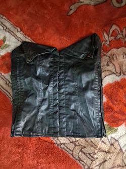 Leather top