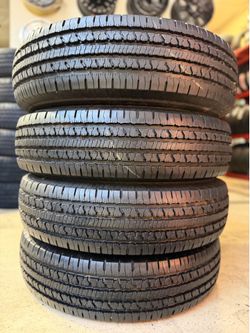Set of 4 LT215/85/16 semi new Bfgoodrich $420 out the door