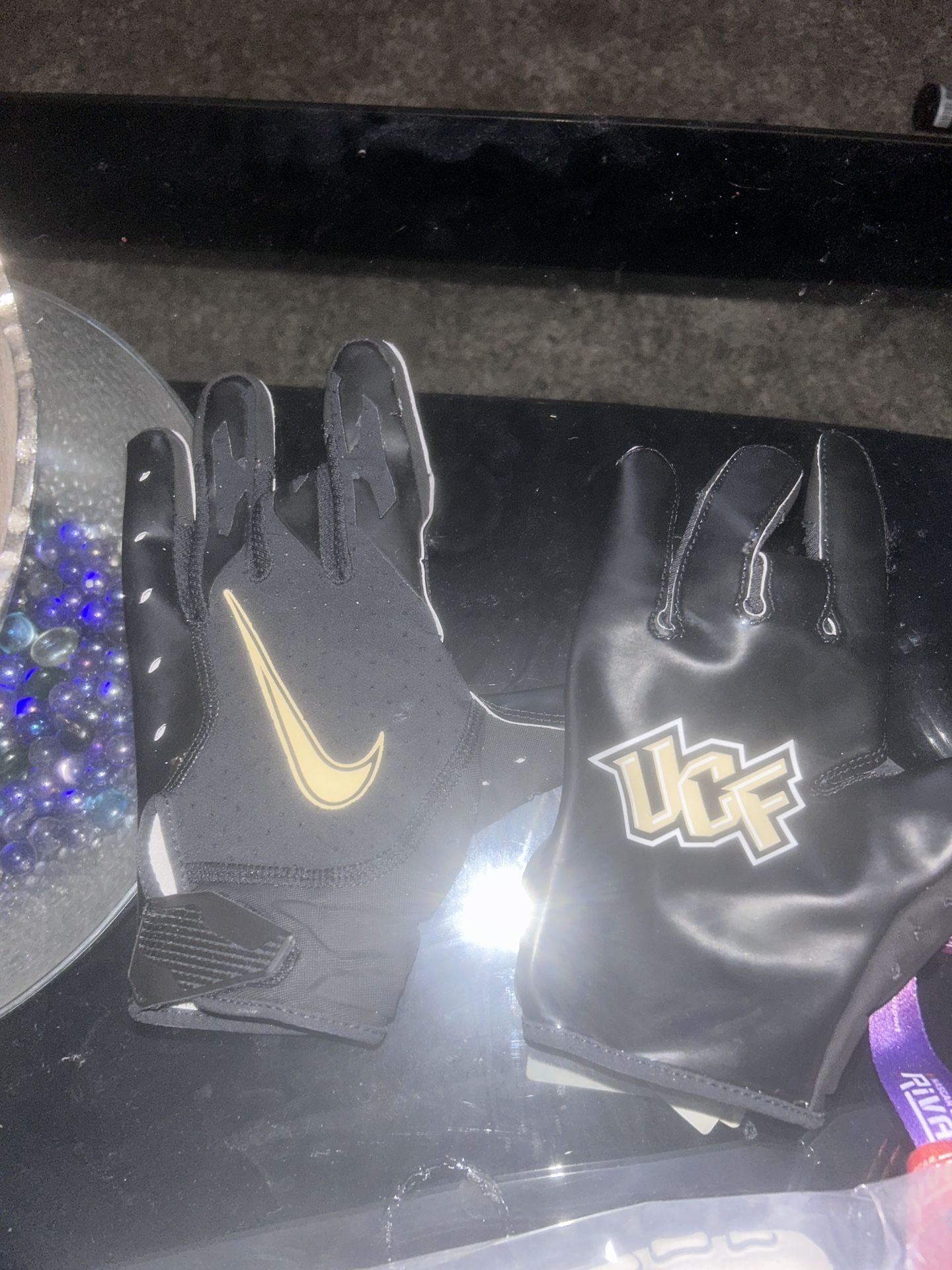 UCF college football gloves