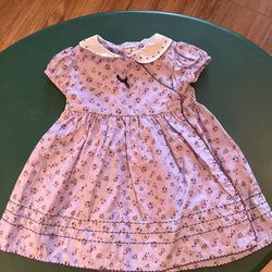 Lavender Baby Dress   -  Size 6 Mos