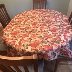 NEW Harvest Festival Fall Printed Tablecloth