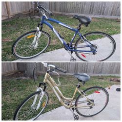 His & Her - Infinity 28"/700c Aluminum Hybrid bikes ($125 each/$240 both)