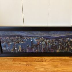 Honk Kong Canvas picture frame 