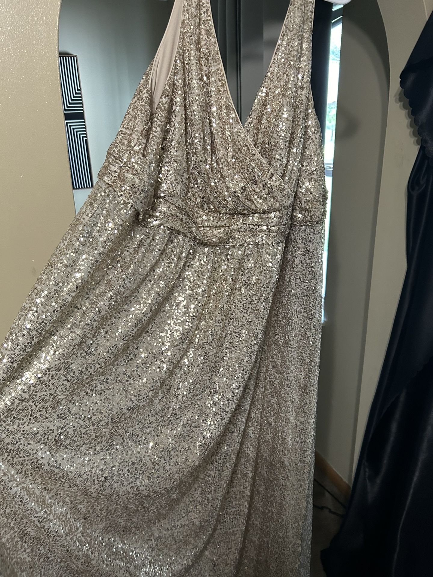 Gold David’s Bridal Dress