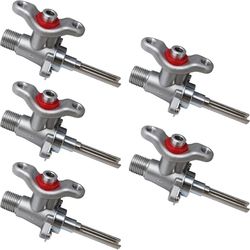 5PC DG94-00933B Range Surface Burner Valve Kit for Samsung Stove/Oven (Replaces DG94-00933A)
