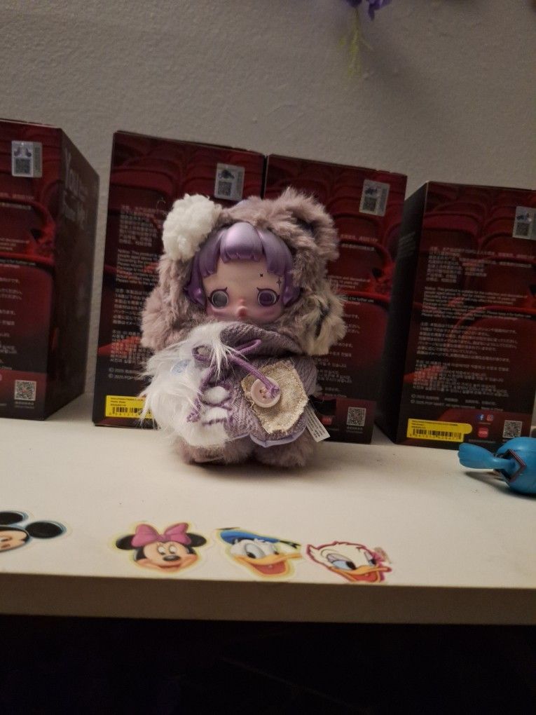 (See Description) Popmart Skullpanda You Found Me! Ratty Bear