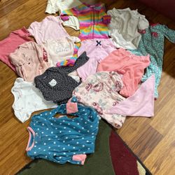 3 Month - Baby Girl Clothes , 14 Pc,( Most “ Carter’s)