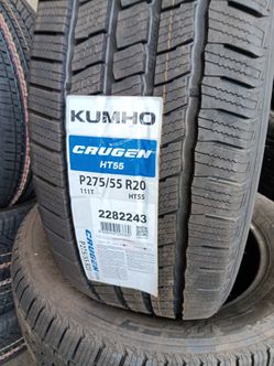 New set of tires kumho 275 55 20