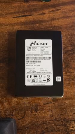 Micron 500 GB SSD