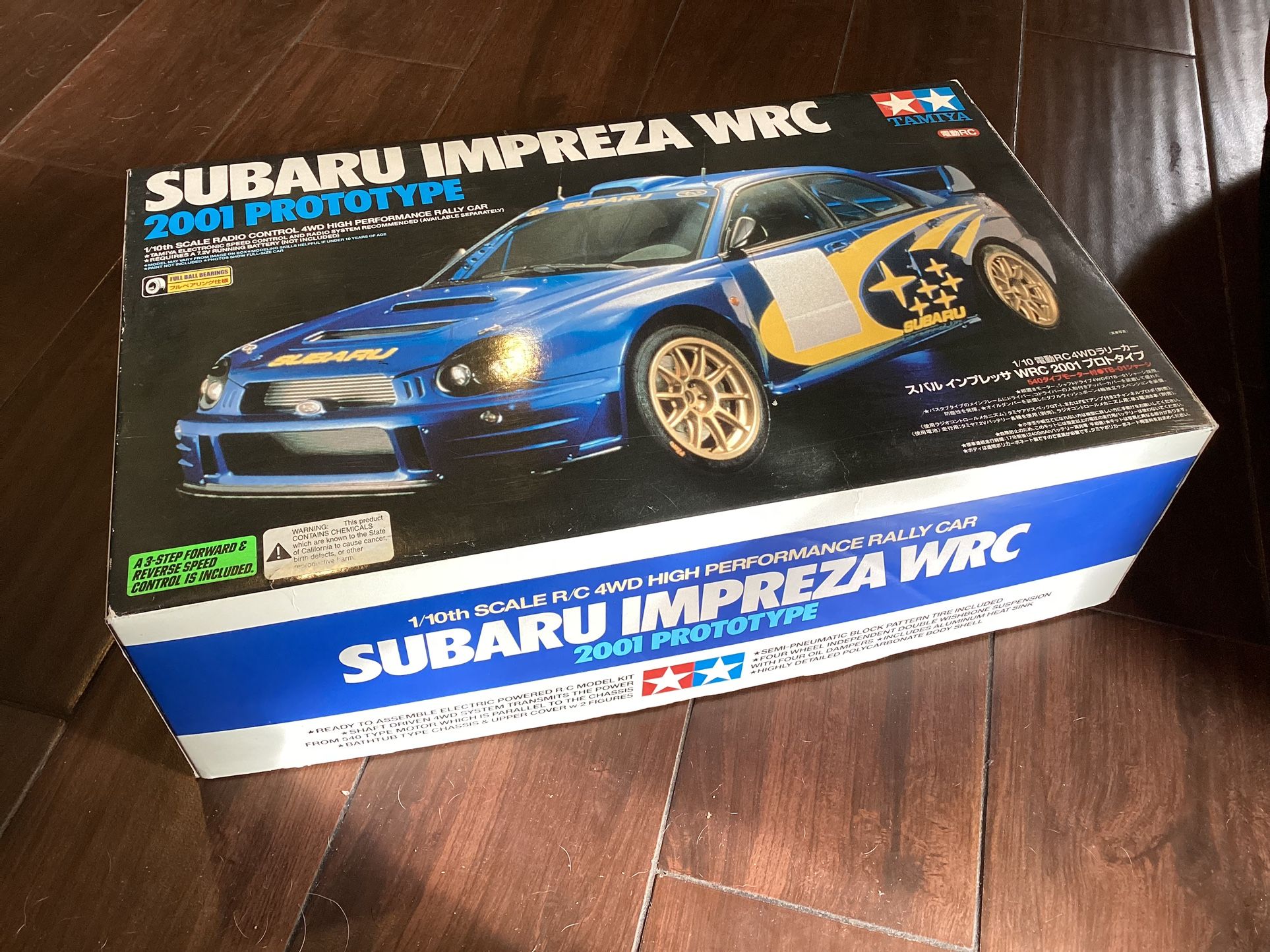 New Built Tamiya TB 01 Subaru Impreza WRC 2001 Prototype
