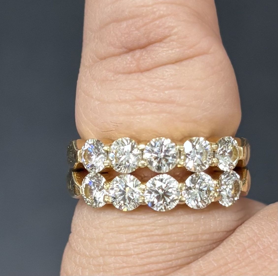 14k Gold Diamond Ring 