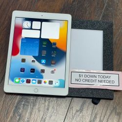 Apple iPad 5th Gen -PAYMENTS AVAILABLE-$1 Down Today 