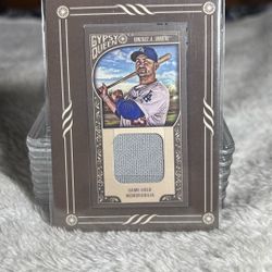 2015 Topps Allen & Ginter Short Print Black Adrian Gonzalez Game Used Patch 