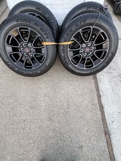OEM TRD Rims & Tires