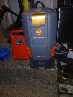 Hoover Commercial Hushtone  6Q Cordless  Backpack Vacuum