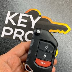 Case Jeep Wrangler Flip Remote 