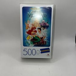Blockbuster Little Mermaid 500 Piece Puzzle. NIB