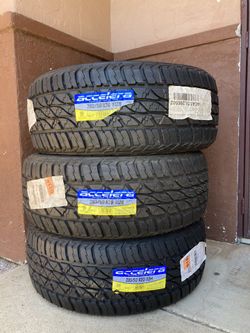 Set Of 3 Accelera Tires