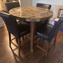 Dining Table With 4 Chairs 