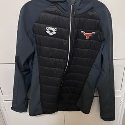 Texas Longhorns Men’s Size Medium Zippered Hoodie 