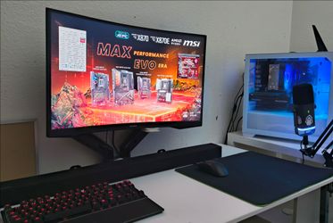 Complete Premium Gaming Setup - PowerSpec PC / 1440p Monitor / Razer Huntsman V3 Pro - Micro Center Warranties Inc.