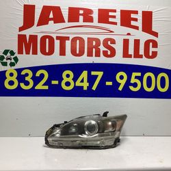2015 2016 2017 LEXUS CT200H HEADLIGHT LEFT SIDE 