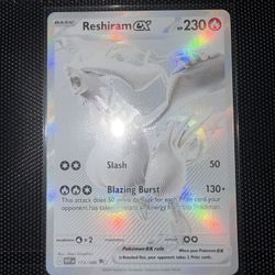 Pokemon Black White Flare Reshiram EX 173/086