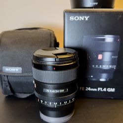 Sony 24mm F1.4 GM Prime Lens