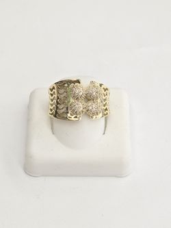 10kt Real Gold Fancy Ring For Women