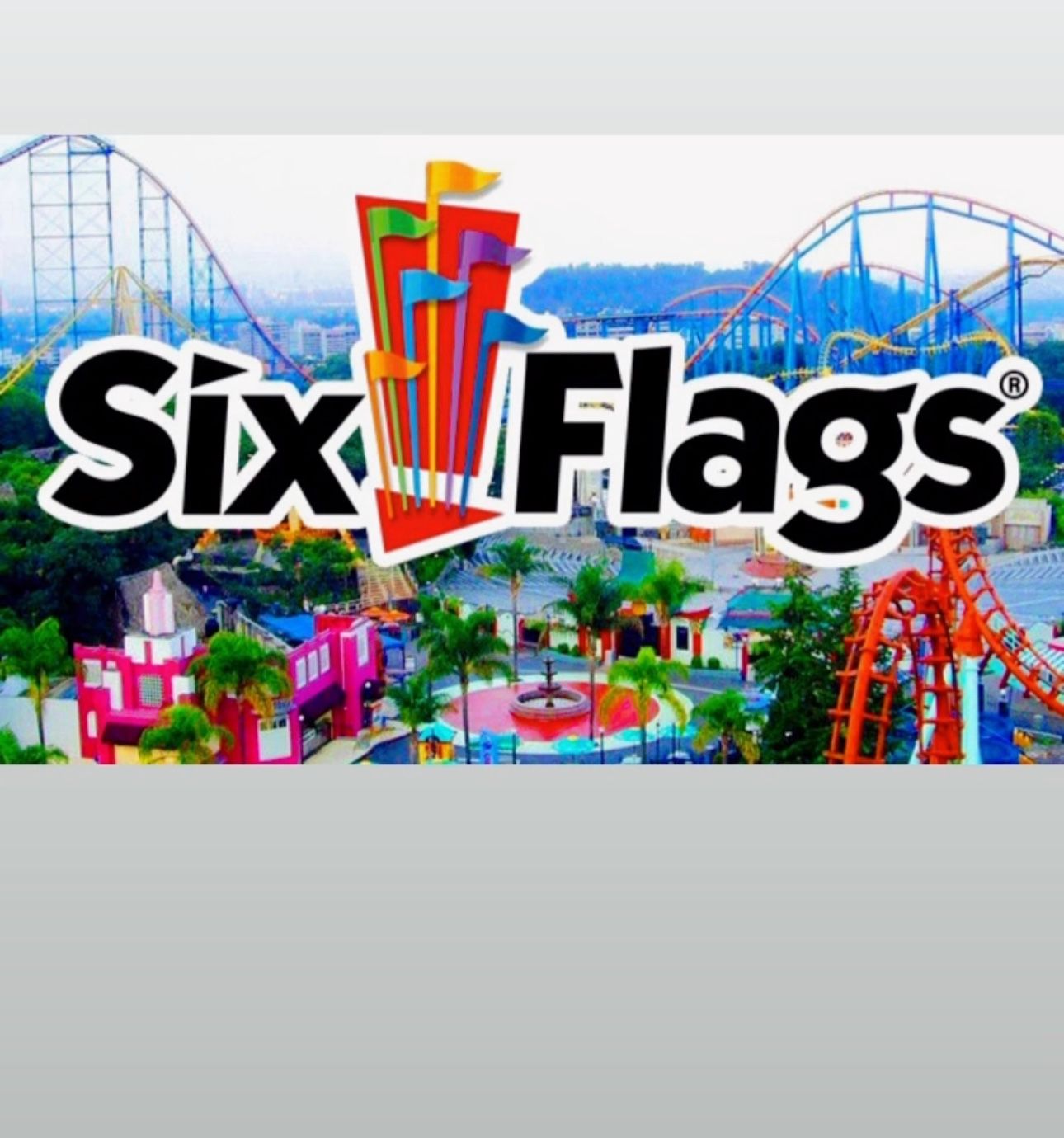 4 Adult Six Flags Magic Mountain  digital  Tickets Expire 12/29/2024  Good For Any Regular Operating Day Tickets 