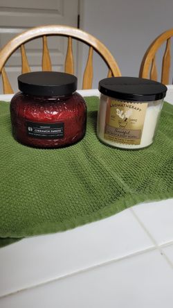 Aromatherapy candle