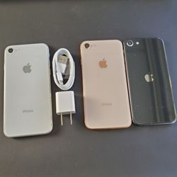 iPhone 8 - UNLOCKED - Like New (Color Choices)