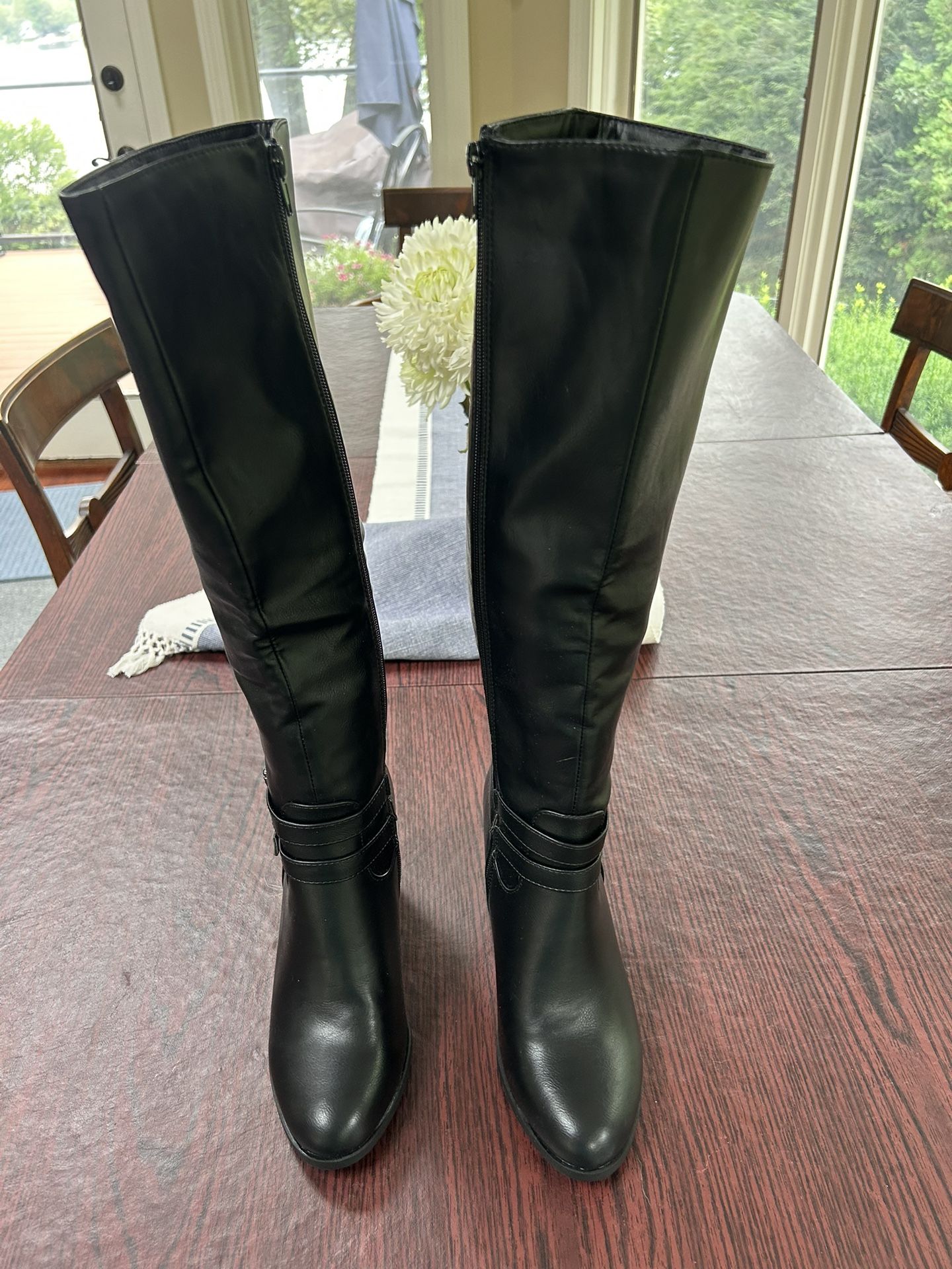 Just fan High Black Boot