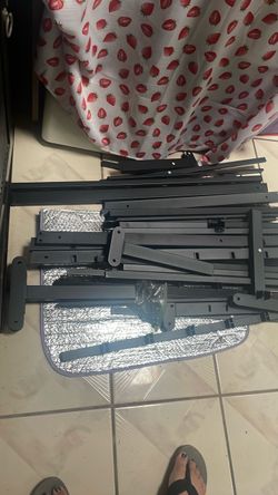 Full size metal bed frame
