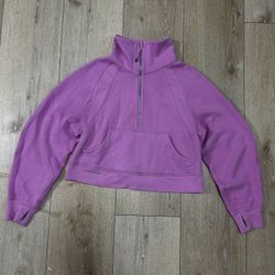 Lululemon Scuba Oversized Funnel Neck Half Zip