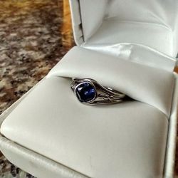 Chatham Sapphire Ring