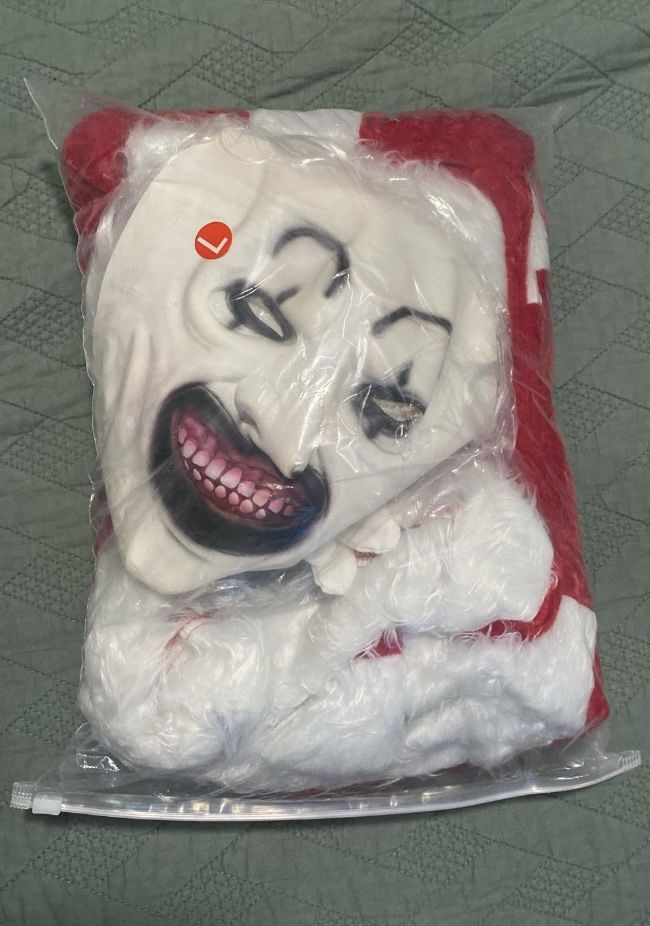 Terrif 2024 Art the Clown Cosplay Costume L New Never Use 