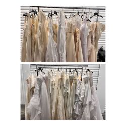 33 Wedding Gowns Size 8 And 10 $50/each