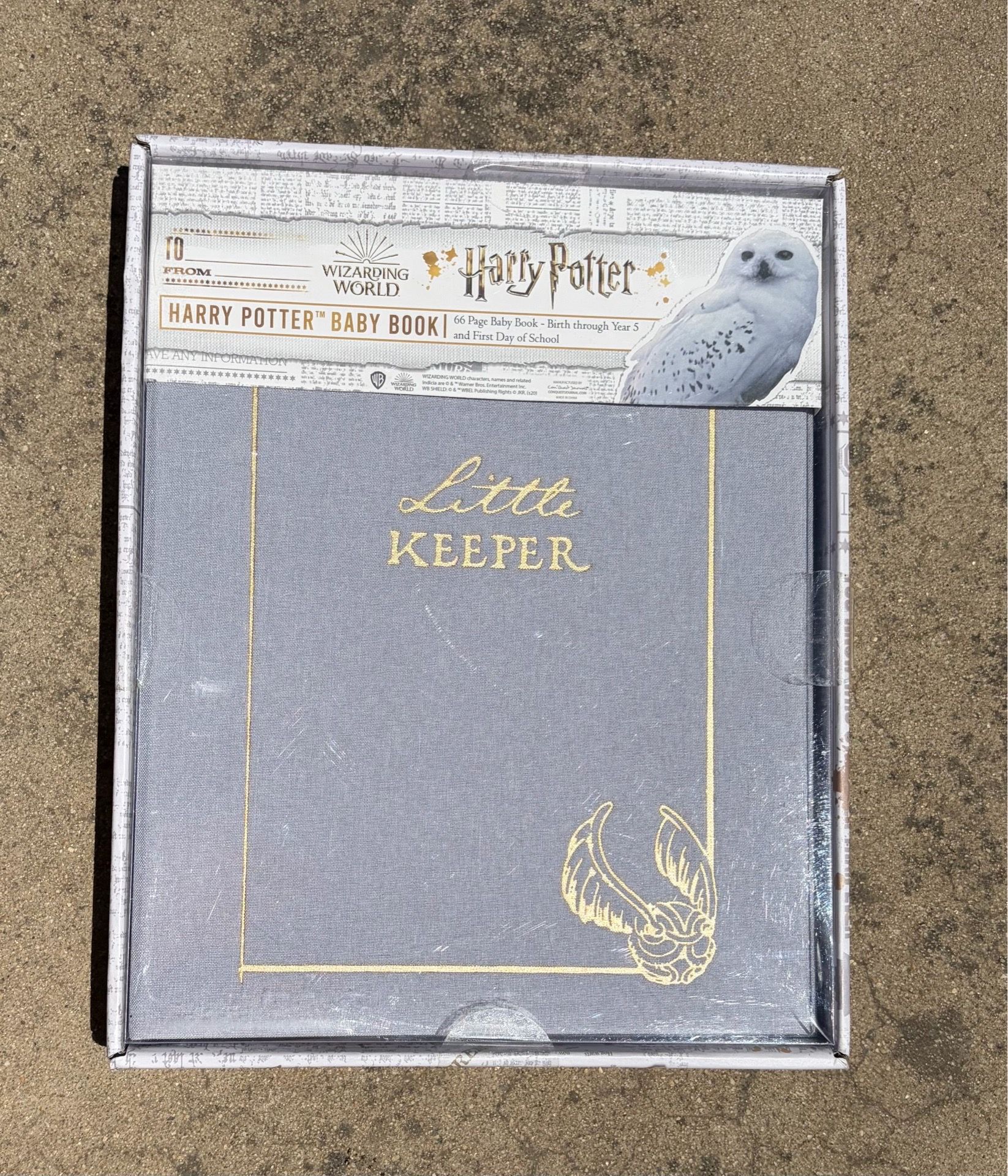 Brand new Harry Potter baby journal book