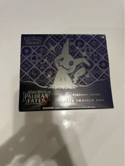 Paldean fate pokemon center etb