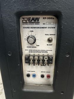 EAW  speaker KF 300 only one